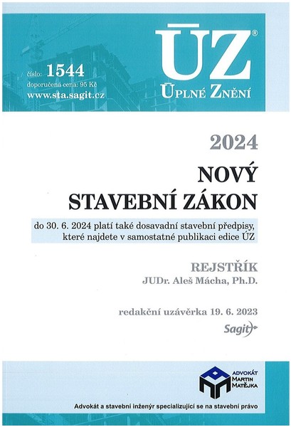 Nový Stavební Zákon 2024 - StavebniKnihy.cz